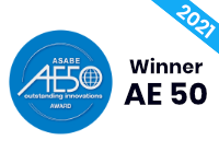 Winning Logo ASABE 2021 AE50